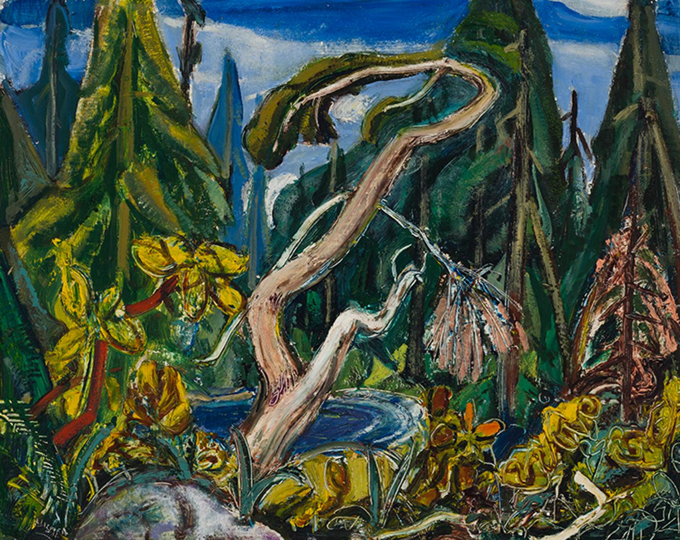 Arthur Lismer (1885-1969) - Twisted Tree