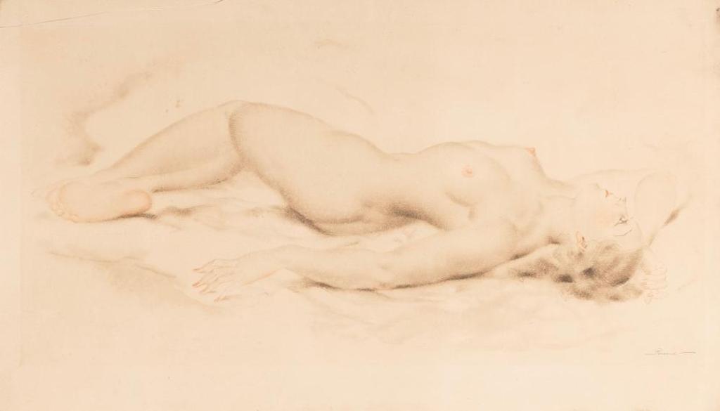 Jean Marcel Poussard (1891-1972) - Nude