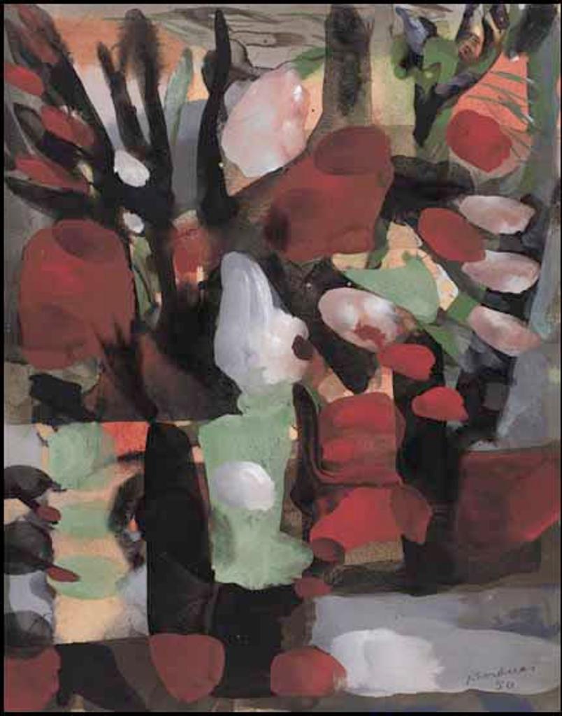 Paul-Émile Borduas (1905-1960) - Composition abstraite