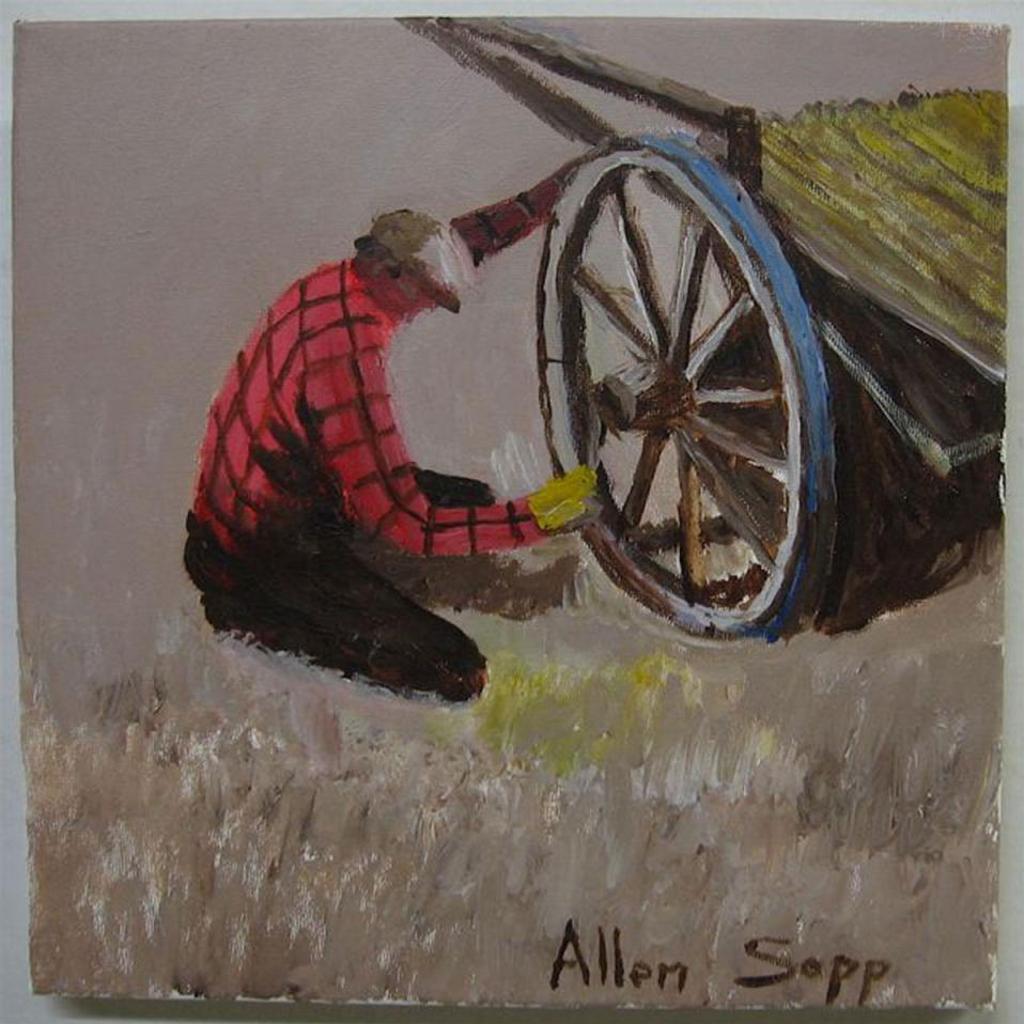 Allen Fredrick Sapp (1929-2015) - Fixing The Wheel