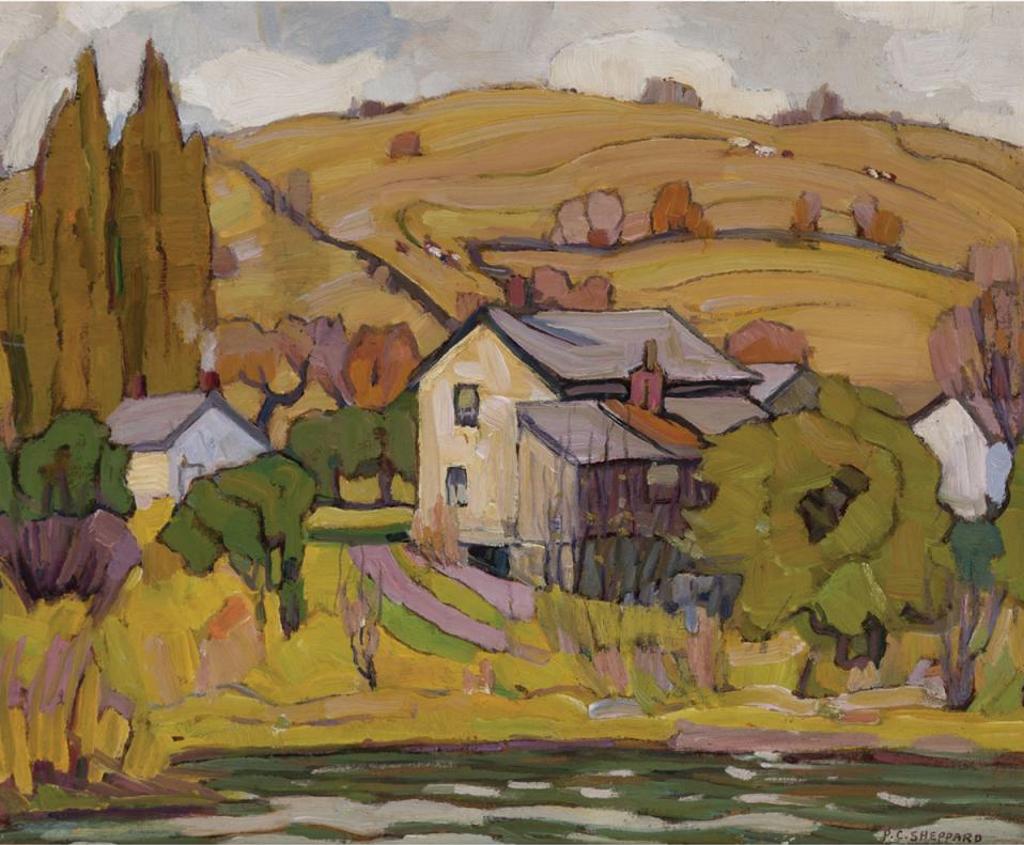 Peter Clapham (P.C.) Sheppard (1882-1965) - House By The River