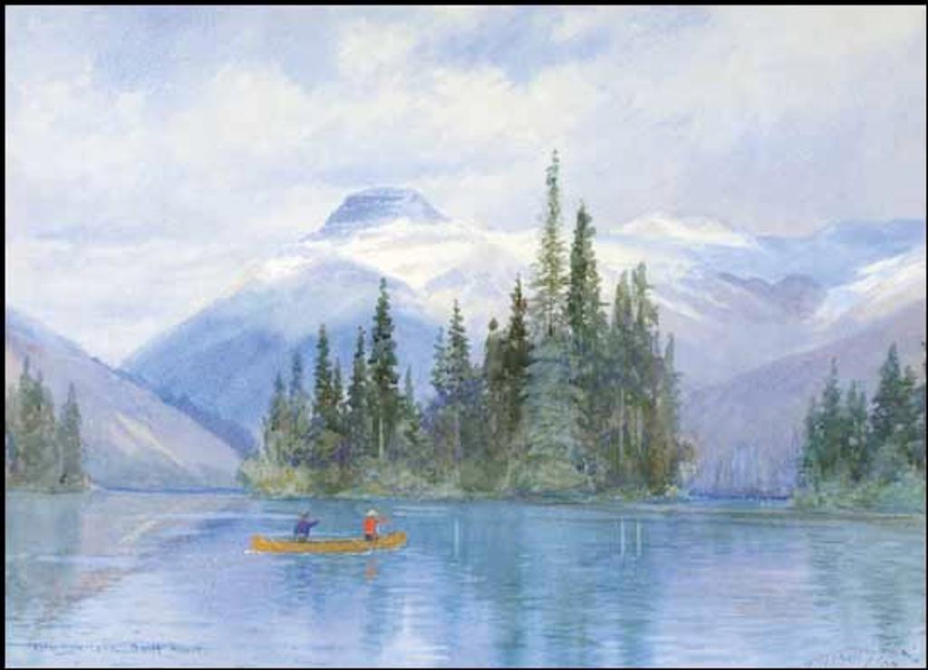 Frederic Martlett Bell-Smith (1846-1923) - Vermilion Lake, Banff, NWT [sic]