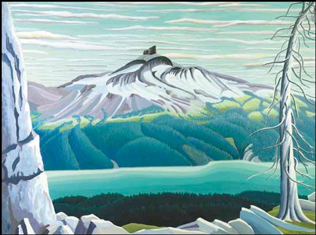 Donald M. Flather (1903-1990) - Black Tusk Mountain and Peak