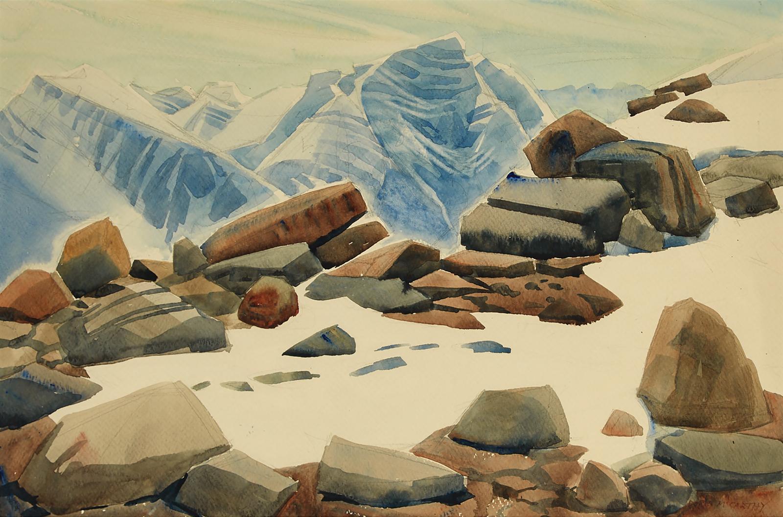 Doris Jean McCarthy (1910-2010) - Mount Hardisty From Whistler, 1980