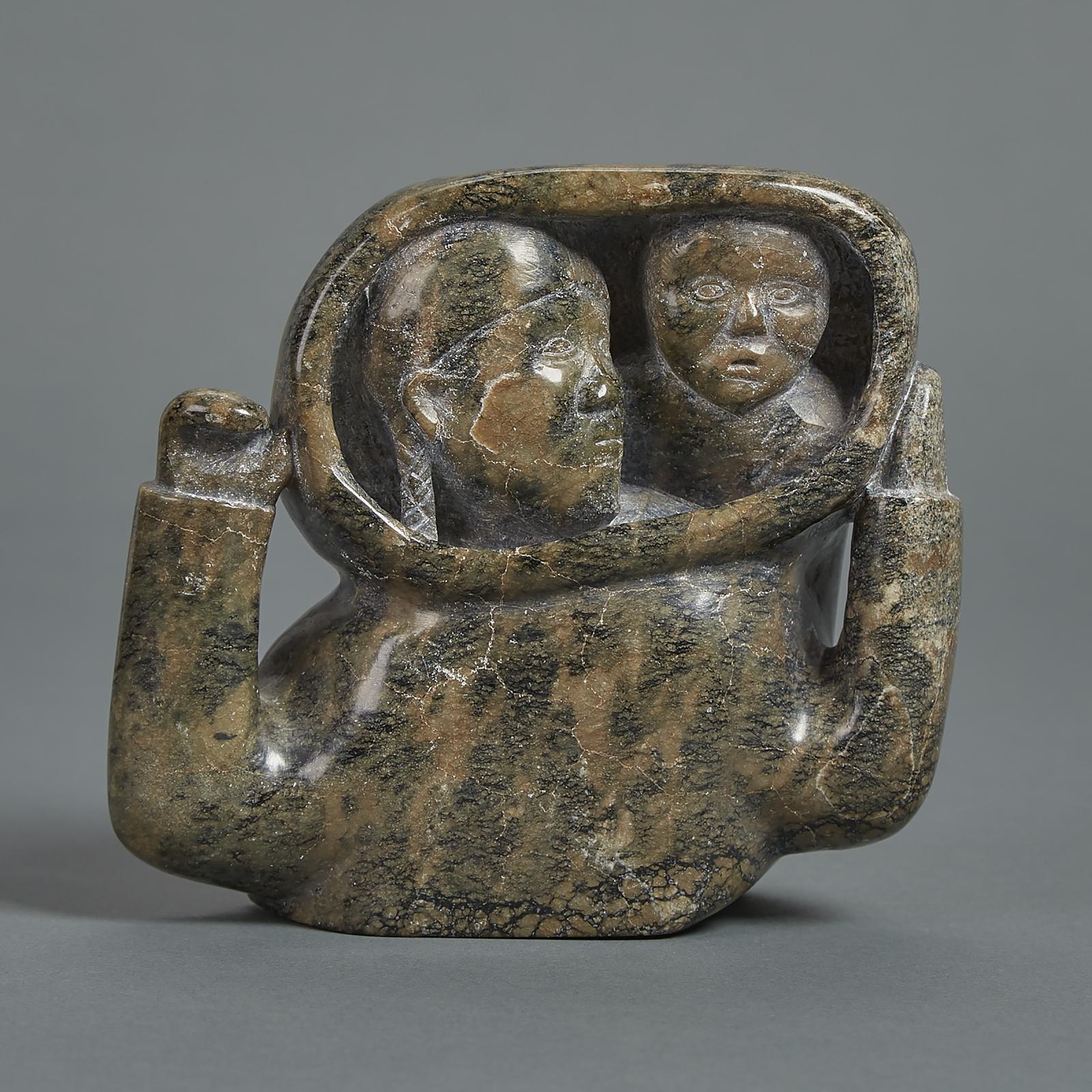 Qavaroak Tunnillie (1928-1993) - Mother And Child