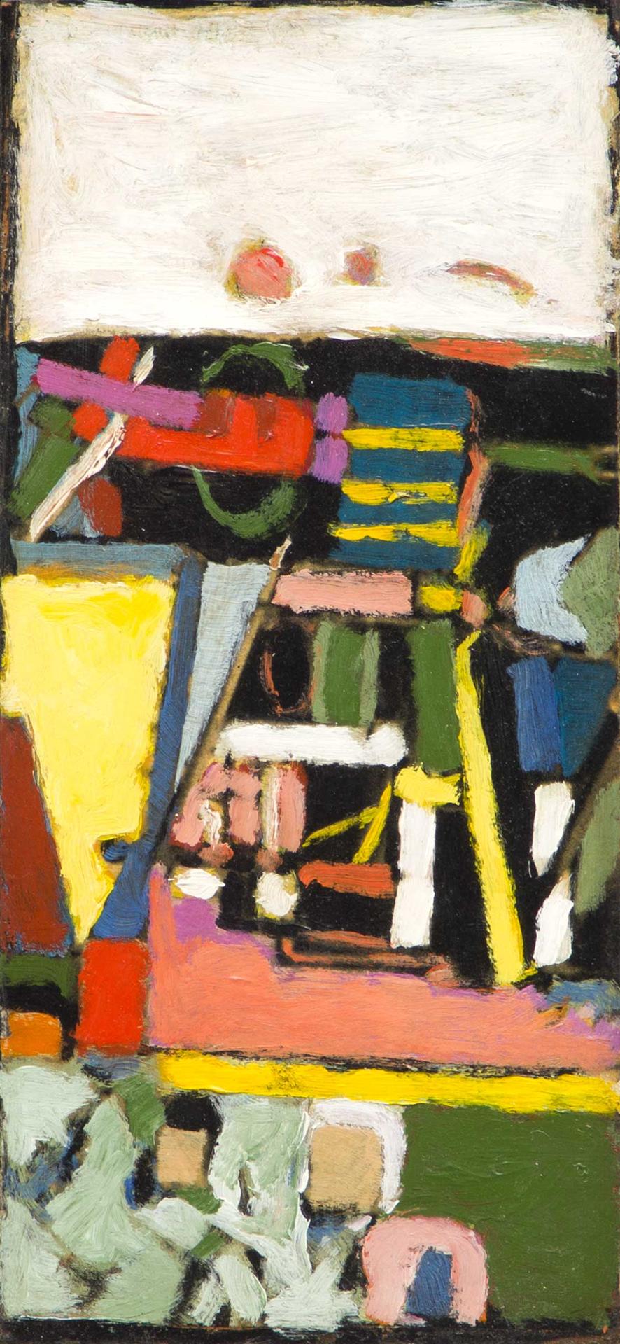 Albert Dumouchel (1916-1971) - Sans titre / Untitled (Paysage), 1964