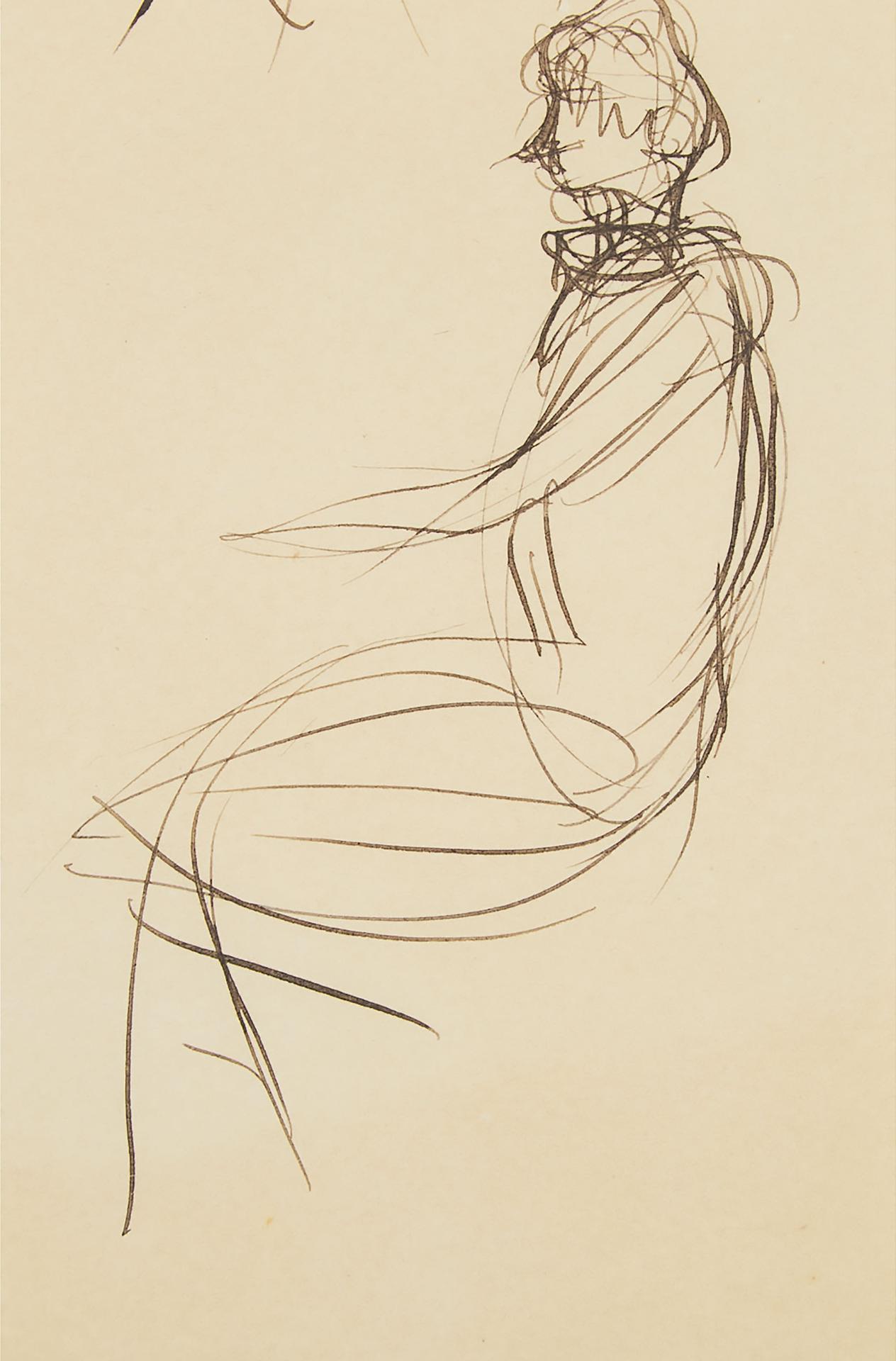 Auguste Rodin (1840-1917) - Hélène De Hindenburg Jouant Au Piano À Ardenza, 1902