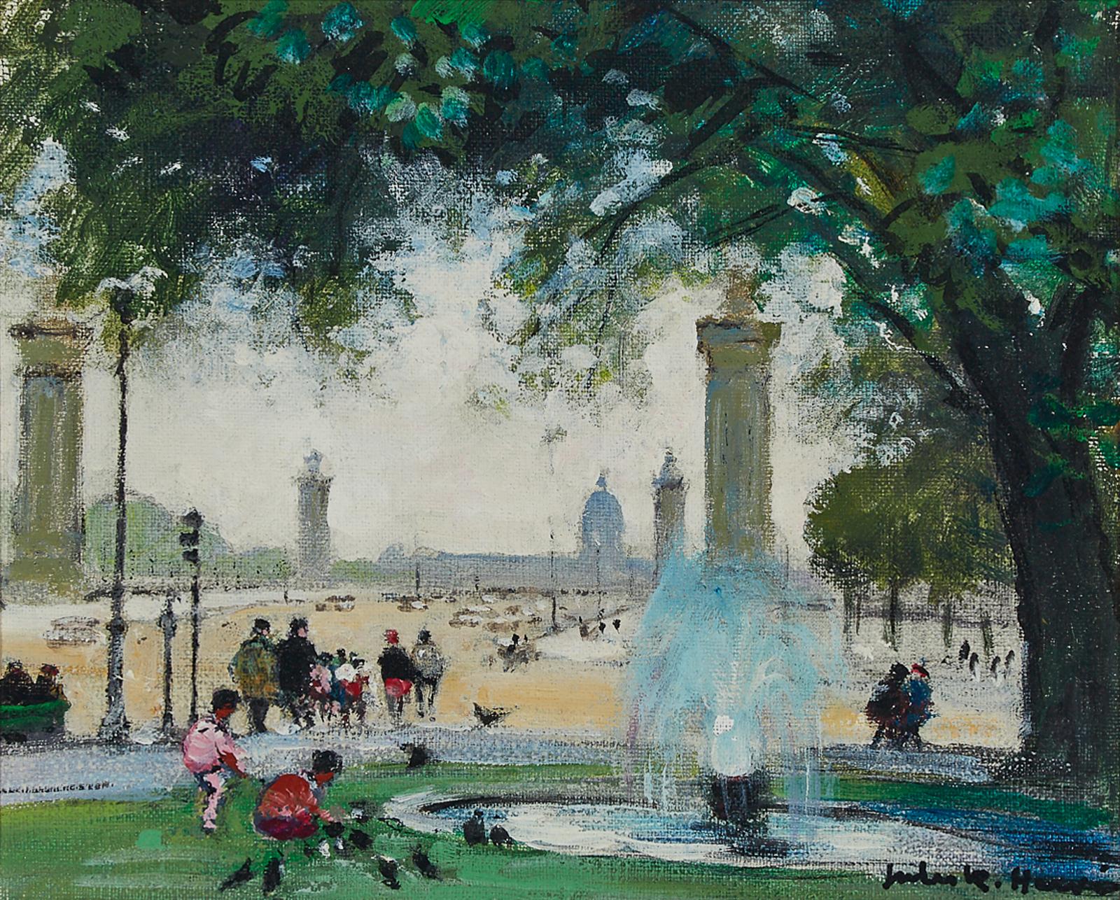 Jules Rene Herve (1887-1981) - Grand Allee, Tuileries