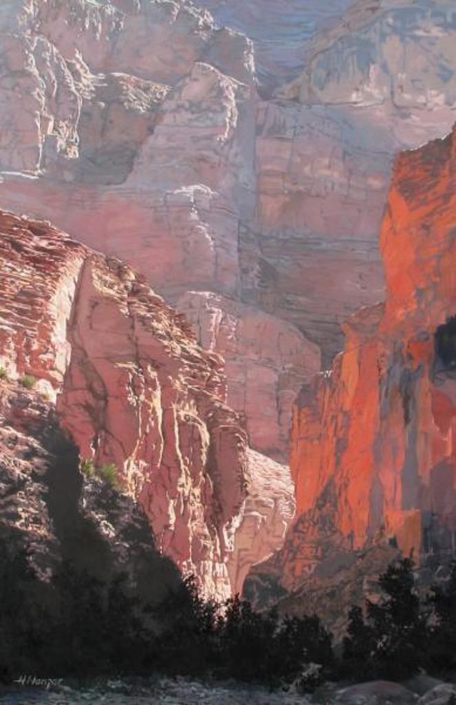 Hubert Nanzer (1948) - Grand Canyon II; 2002