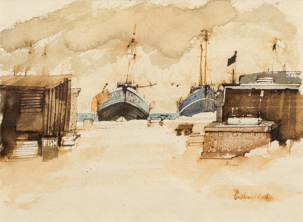 Graham Arthur Clarke (1941) - Fishing Boats