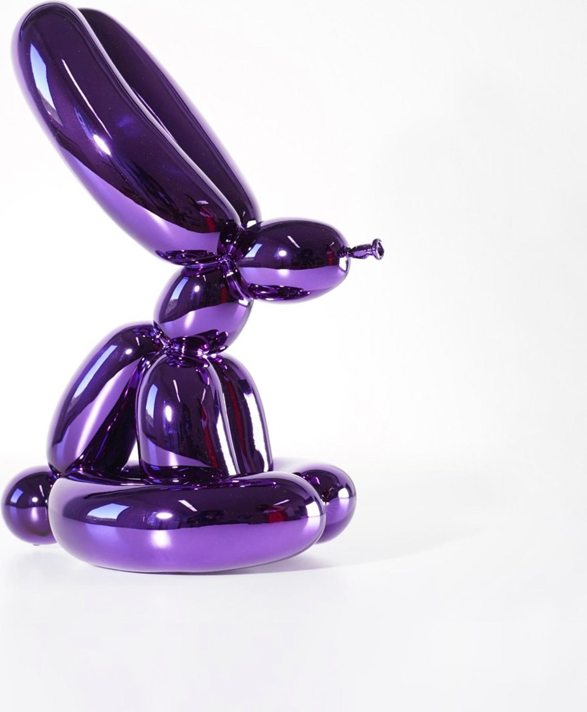 Jeff Koons (1955) - Balloon Rabbit (Violet), 2019