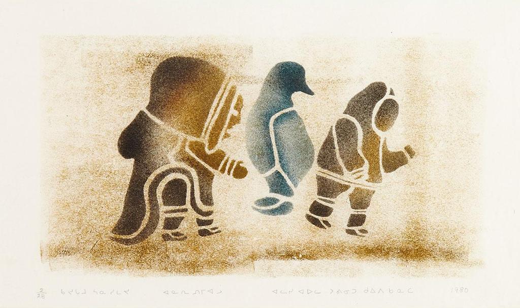 Alasi Audla Tullaugak (1935) - His Wife And A Duck