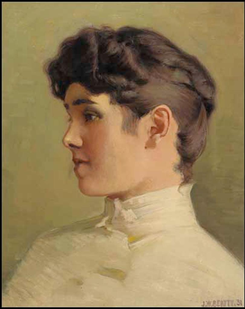 John William (J.W.) Beatty (1869-1941) - Portrait of A. Janes