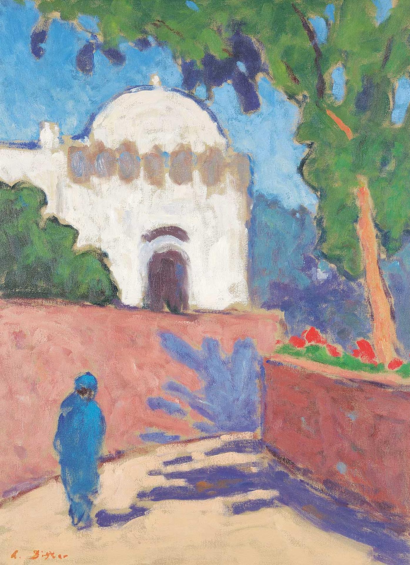 Antoine Bittar (1957) - Towards the Mosque, Morocco
