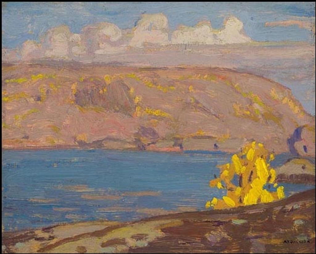 Alexander Young (A. Y.) Jackson (1882-1974) - At Port Monroe, North Shore, Lake Superior