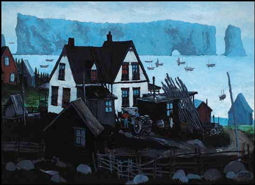 John Geoffrey Caruthers Little (1928-1984) - Rocher Percé, Gaspé
