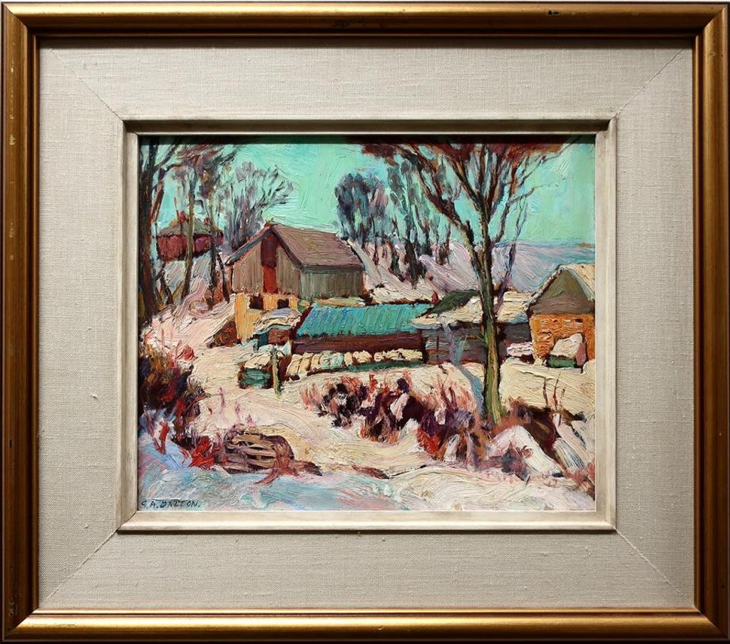 Ernest Alfred Dalton (1887-1963) - Untitled (Farm In Winter)