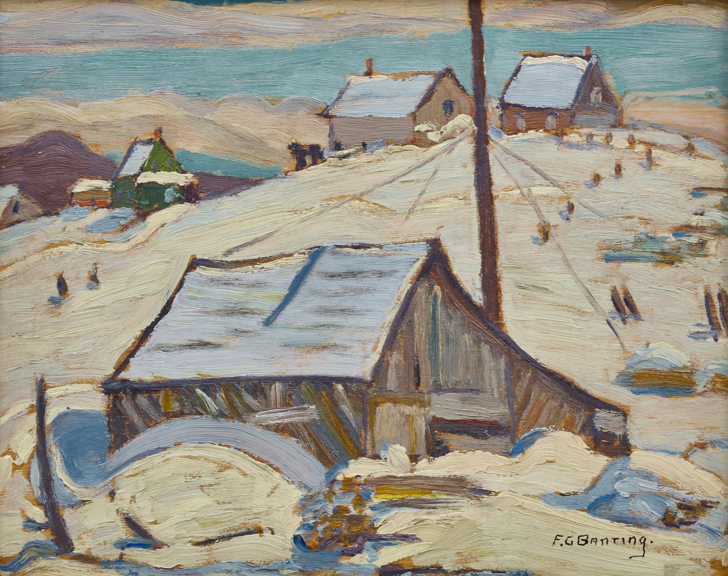 Sir Frederick Grant Banting (1891-1941) - The Saw Mill, St. Tite des Caps