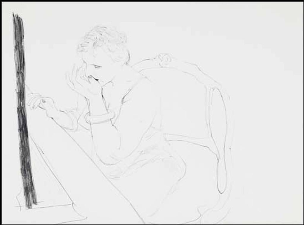 David Hockney (1937) - Celia Adjusting Her Eyelash