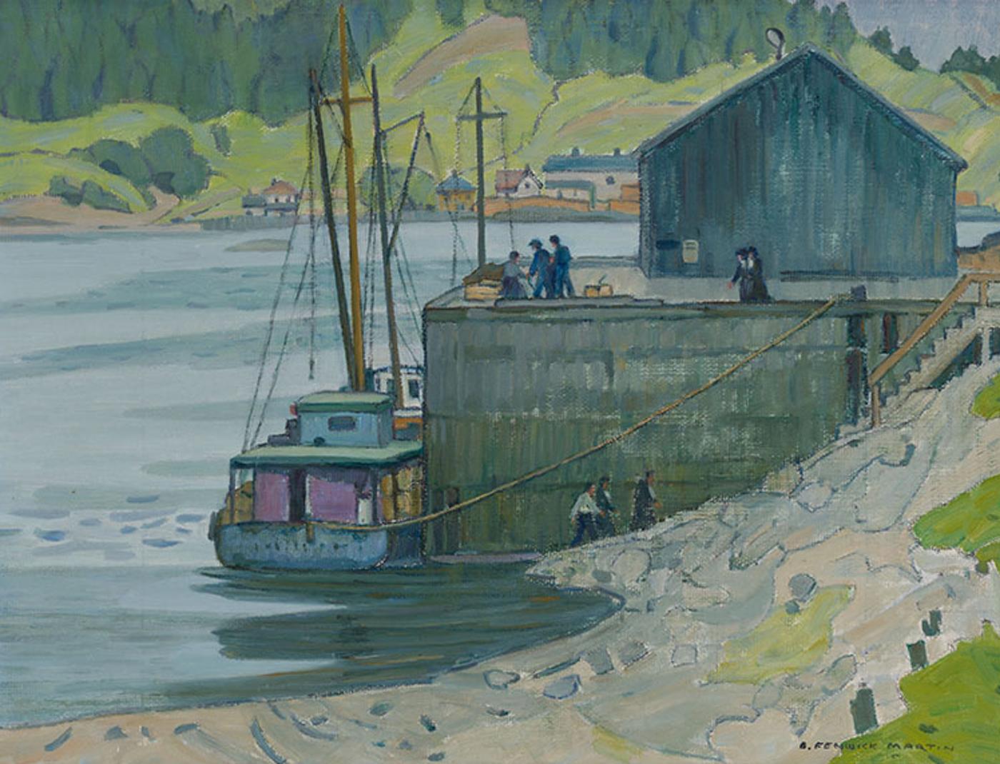 Bernice Fenwick Martin (1902-1999) - Low Tide