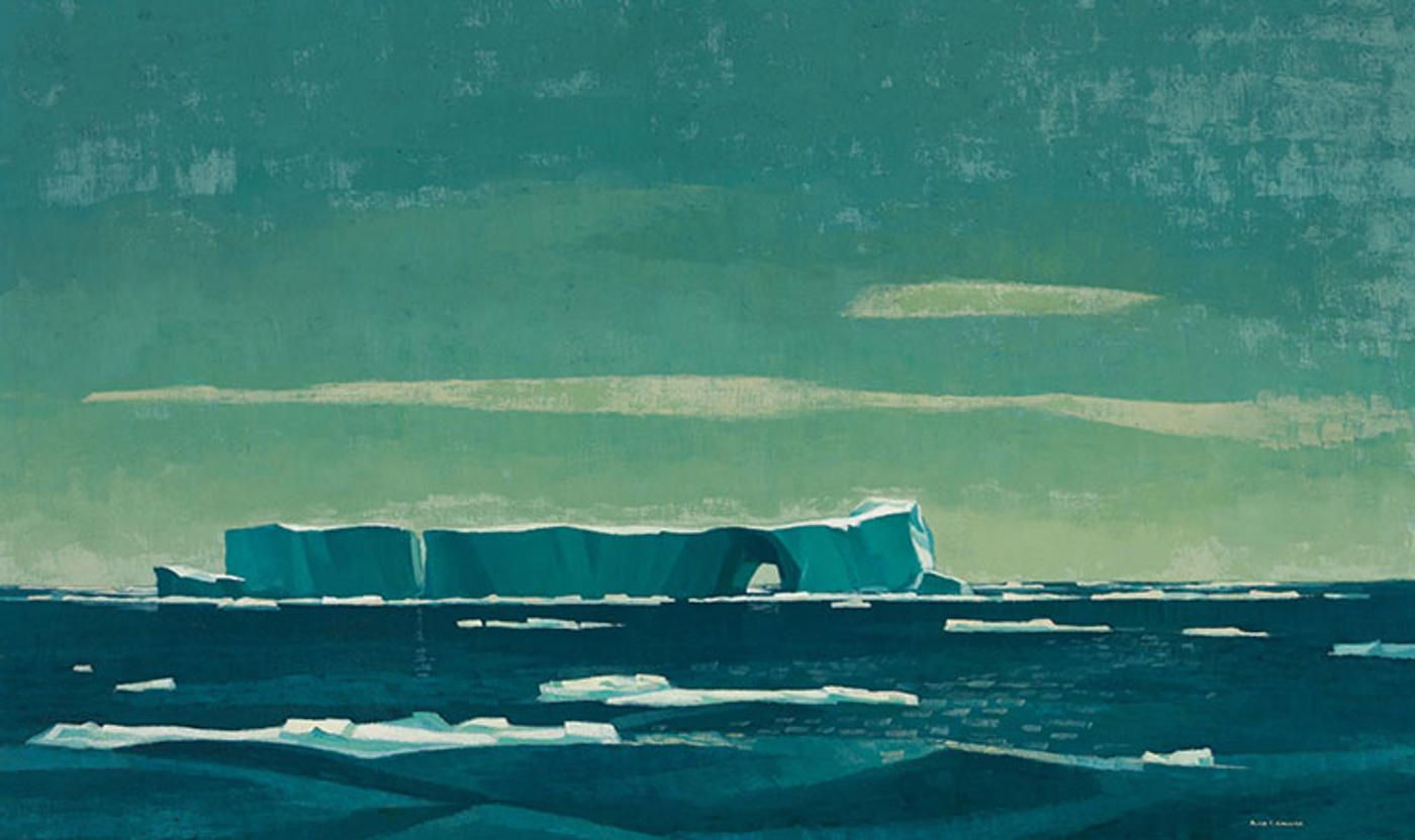 Alan Caswell Collier (1911-1990) - Pierced Iceberg, Off Northern Labrador