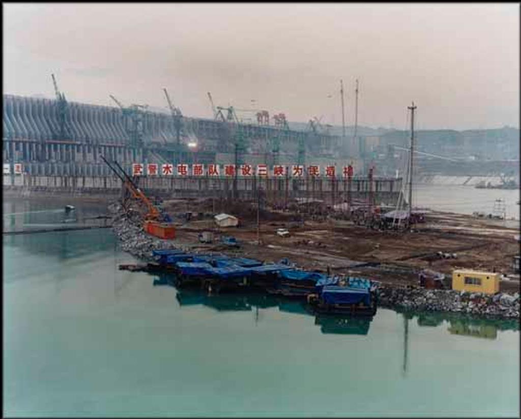 Edward Burtynsky (1955) - Three Gorges Dam Project, Dam #1, Yangtze River, China