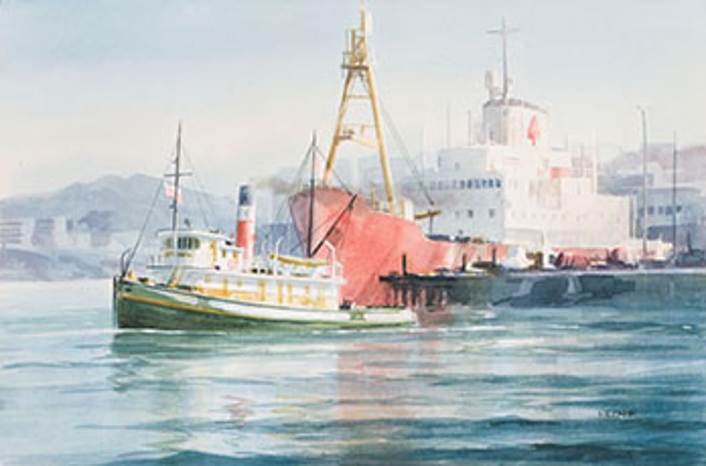 Harry Heine (1924-2004) - Tug Master, Ogden Point, Victoria