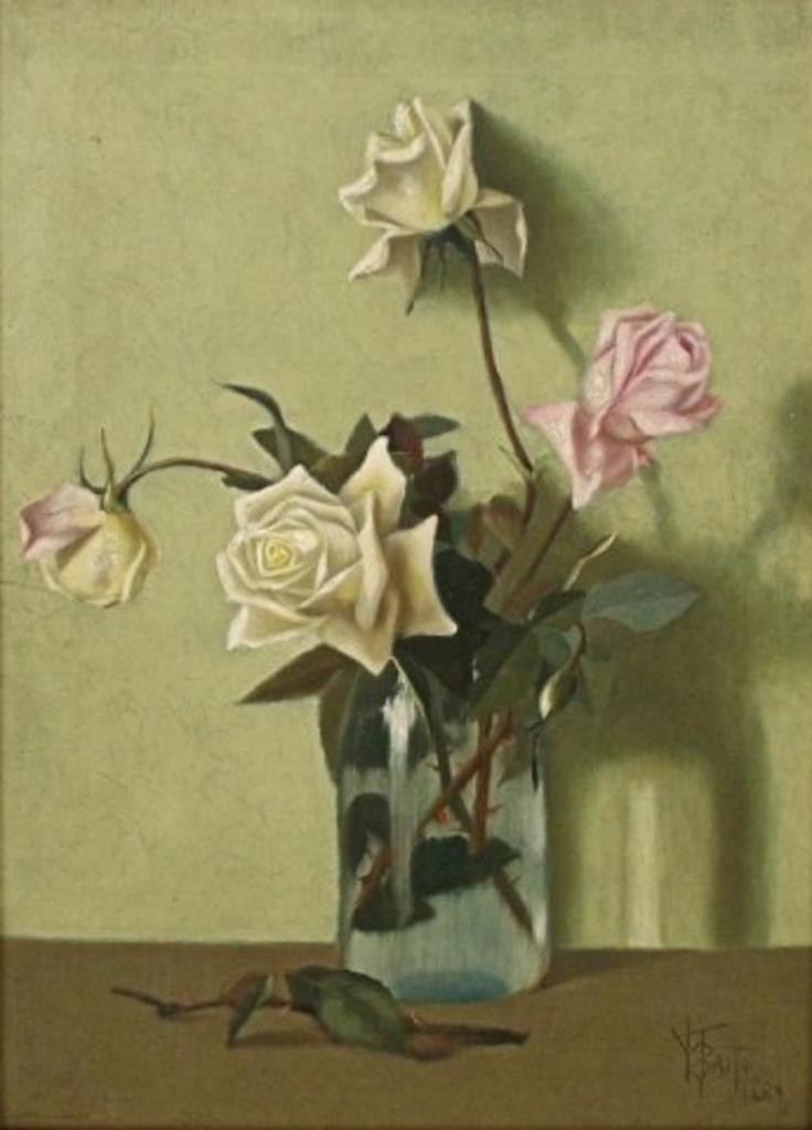 Y.T. Saito - STill Life With Roses