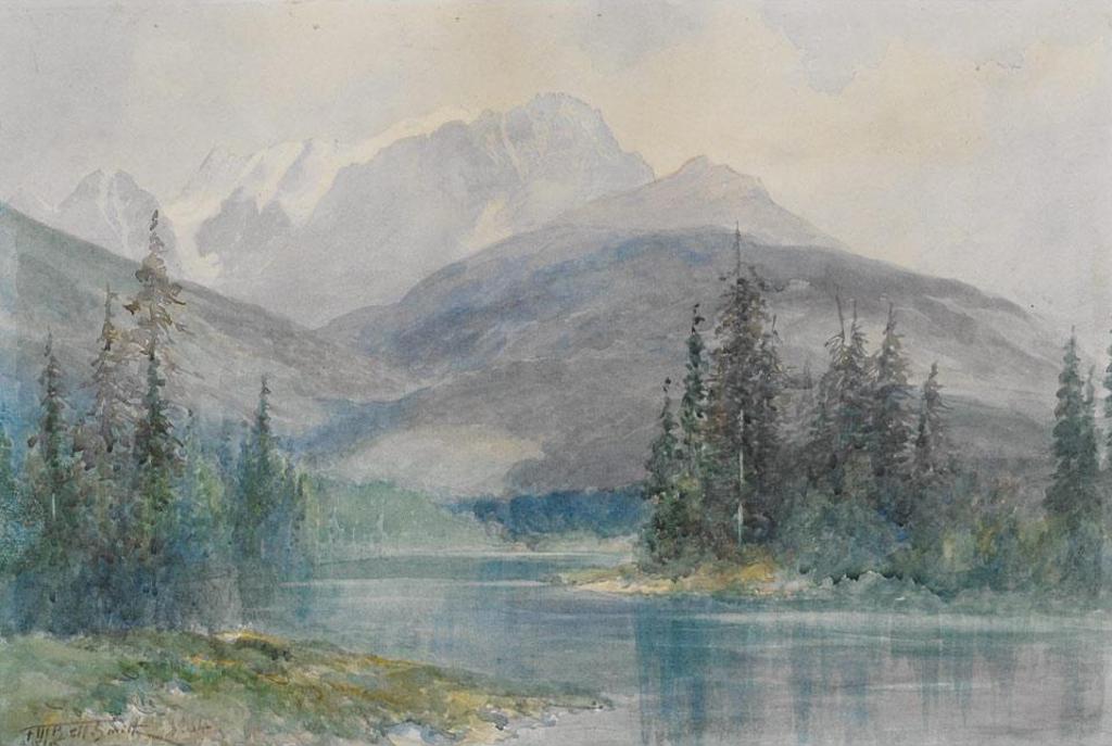 Frederic Martlett Bell-Smith (1846-1923) - Snow-Capped Mountains In The Rockies
