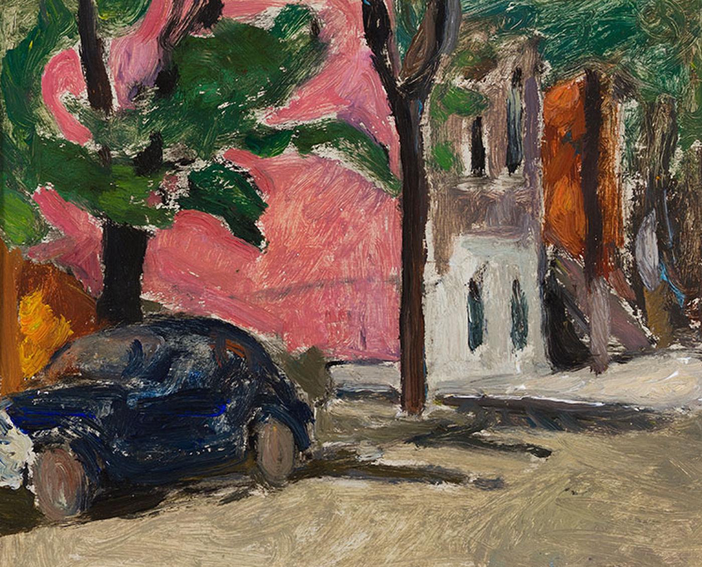 Eldon Grier (1917-2001) - Street Scene, Montreal