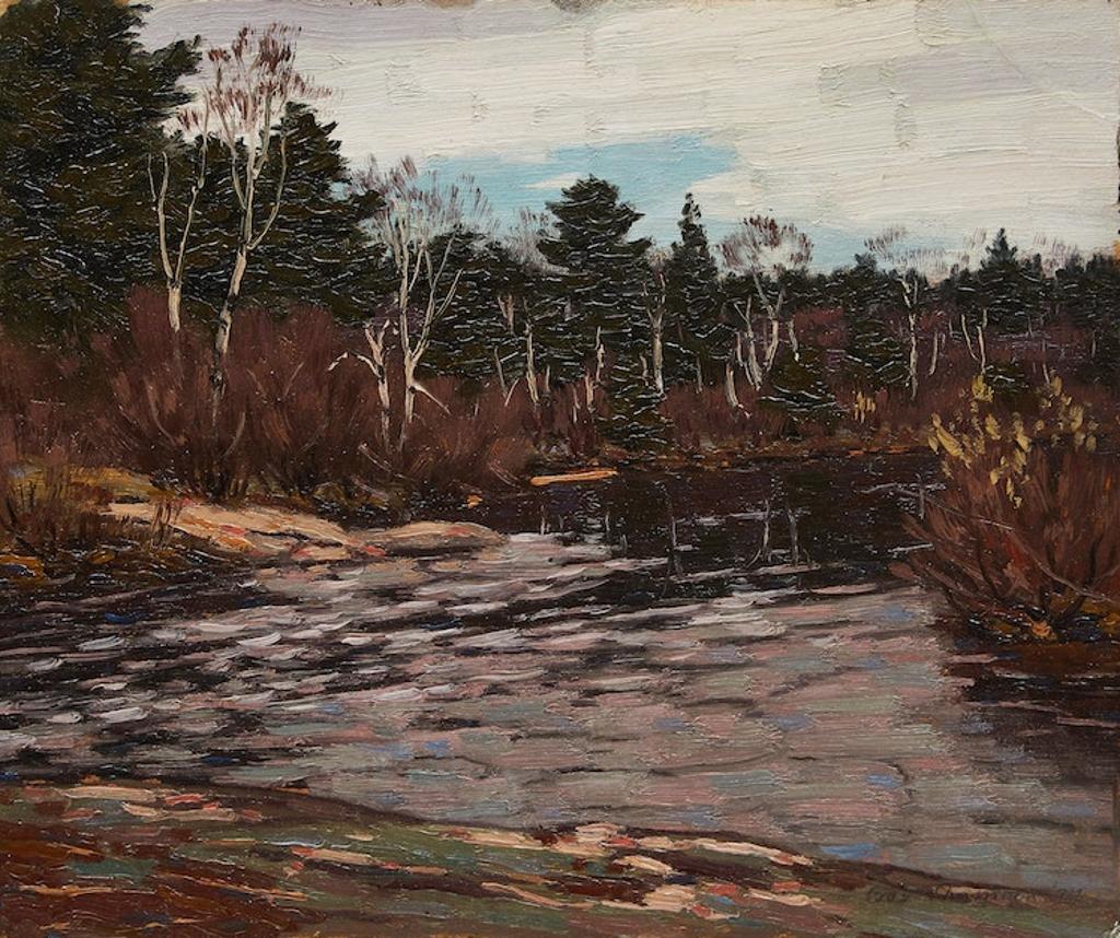 George Albert Thomson (1868-1965) - A Quiet Pond