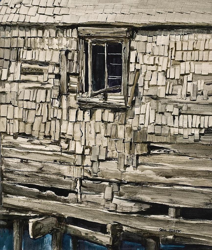 Sam Black (1913-1998) - UNTITLED-BUILDING WINDOW