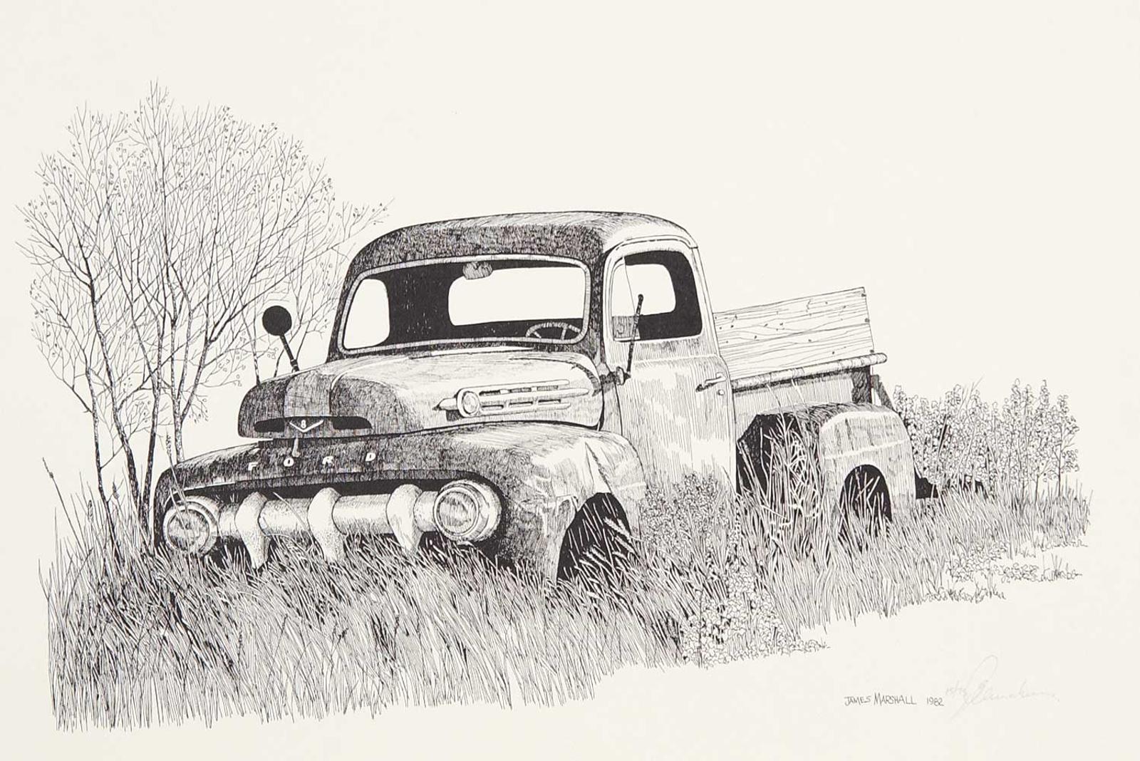 James Marshall - Untitled - The Old Ford  #15/75