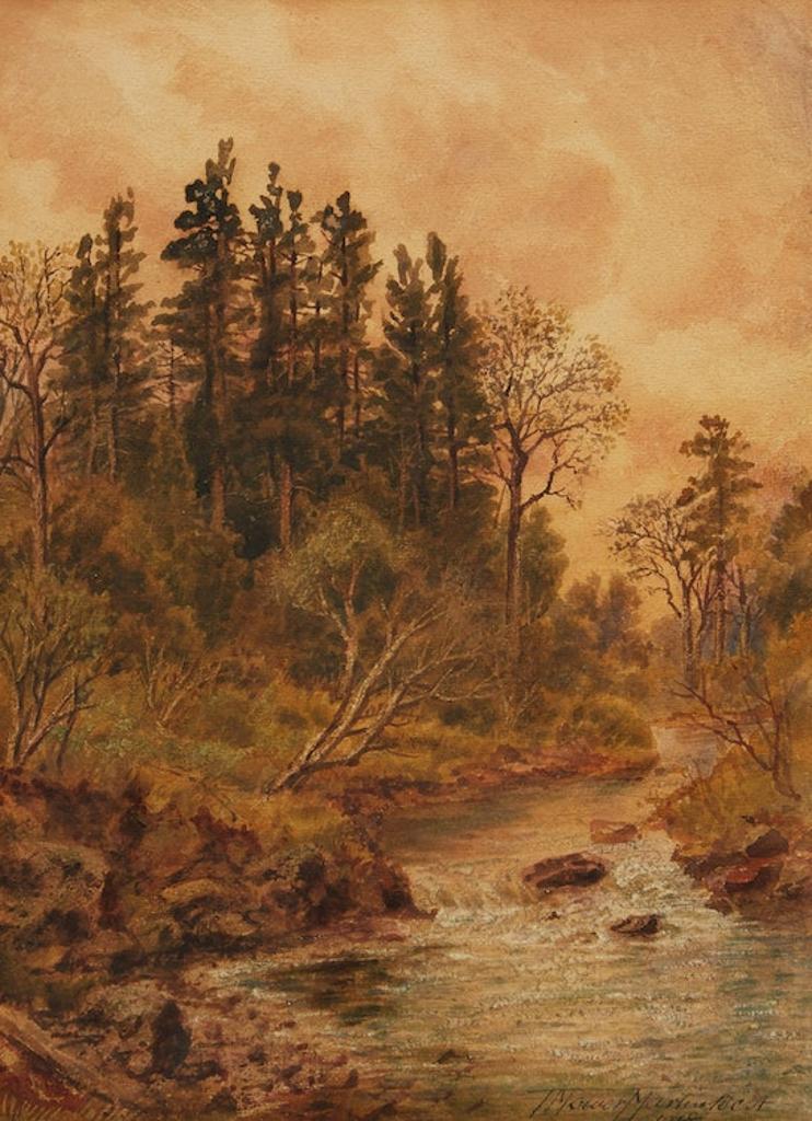 Thomas Mower Martin (1838-1934) - Nordheimer’s Creek, Near Toronto