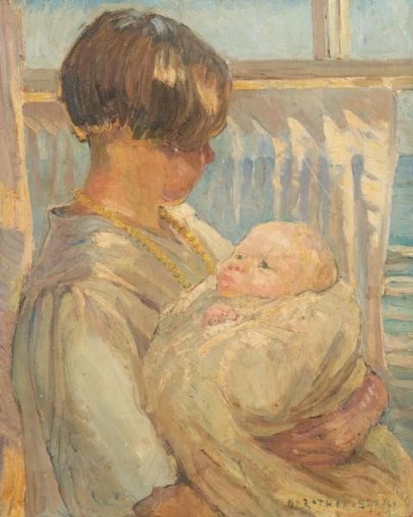 Dorothea Sharp (1874-1955) - Mother and Child