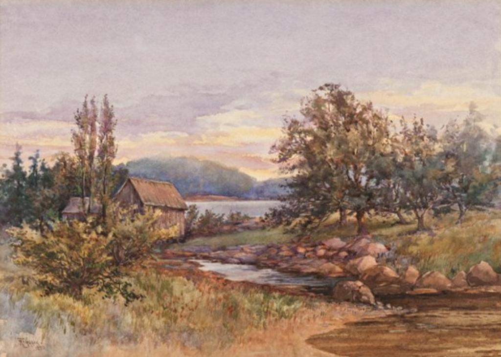 Robert Ford Gagen (1847-1926) - Purple Sunset