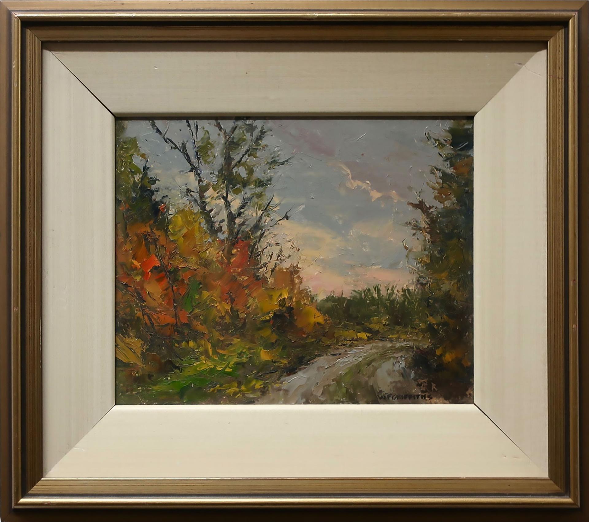 Wilf Franks Griffiths (1917-2000) - A Road In Haliburton Forest
