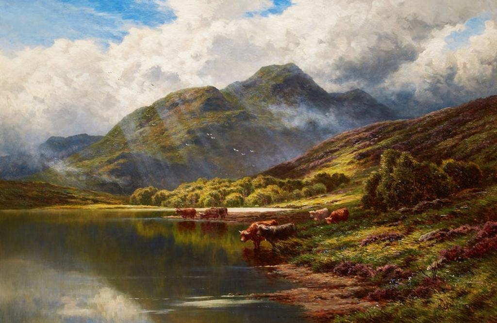 Henry Deacon Hillier-Parker (1858-1930) - Loch Achray and Ben Venue, Perthshire