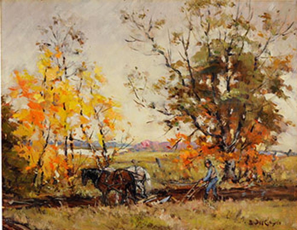 Berthe Des Clayes (1877-1968) - Autumn Ploughing