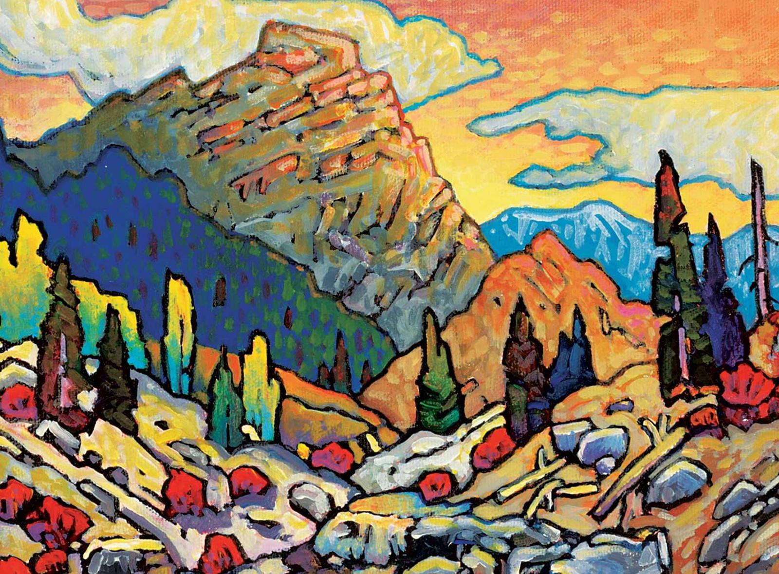 John H. Burrow (1955) - Banff Peaks