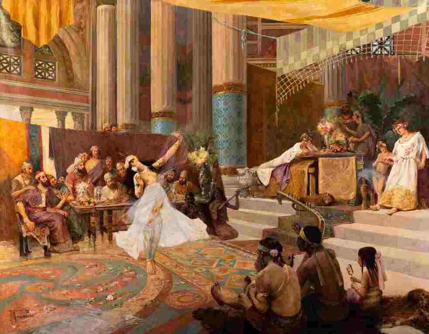 Andrea Marchisio (1850-1927) - La danza di Salome