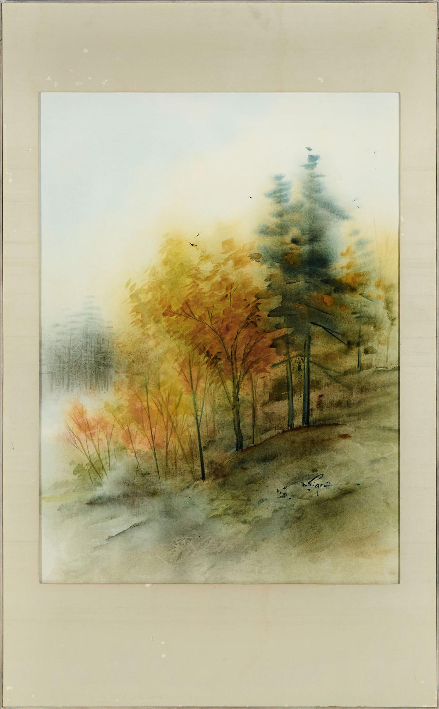 Marjorie Pigott (1904-1990) - Untitled (Fall Landscape)