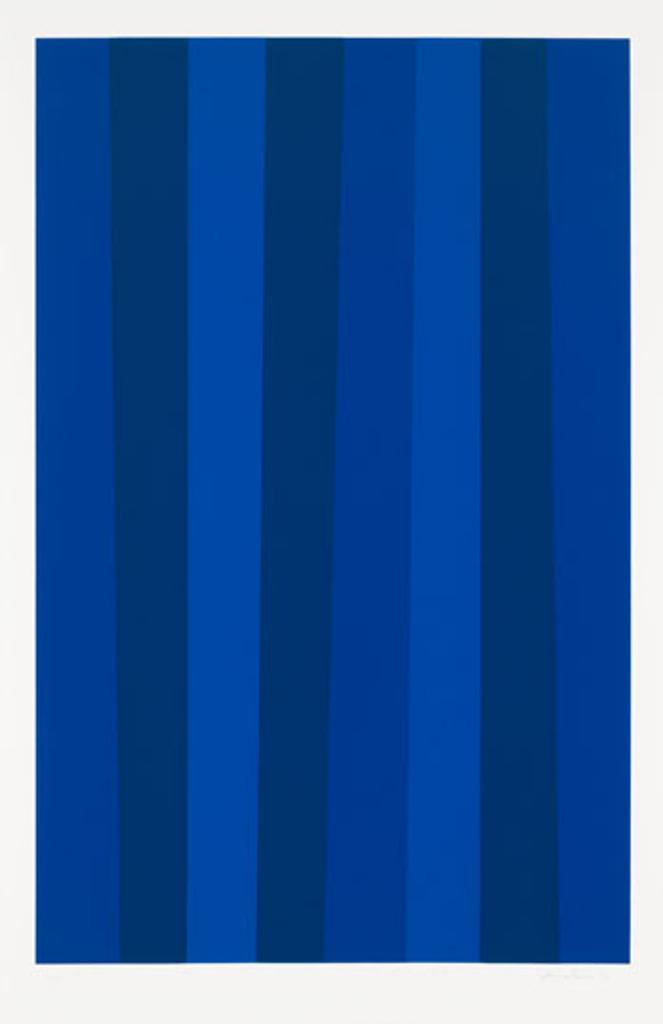 Guido Molinari (1933-2004) - Blue Quantifier