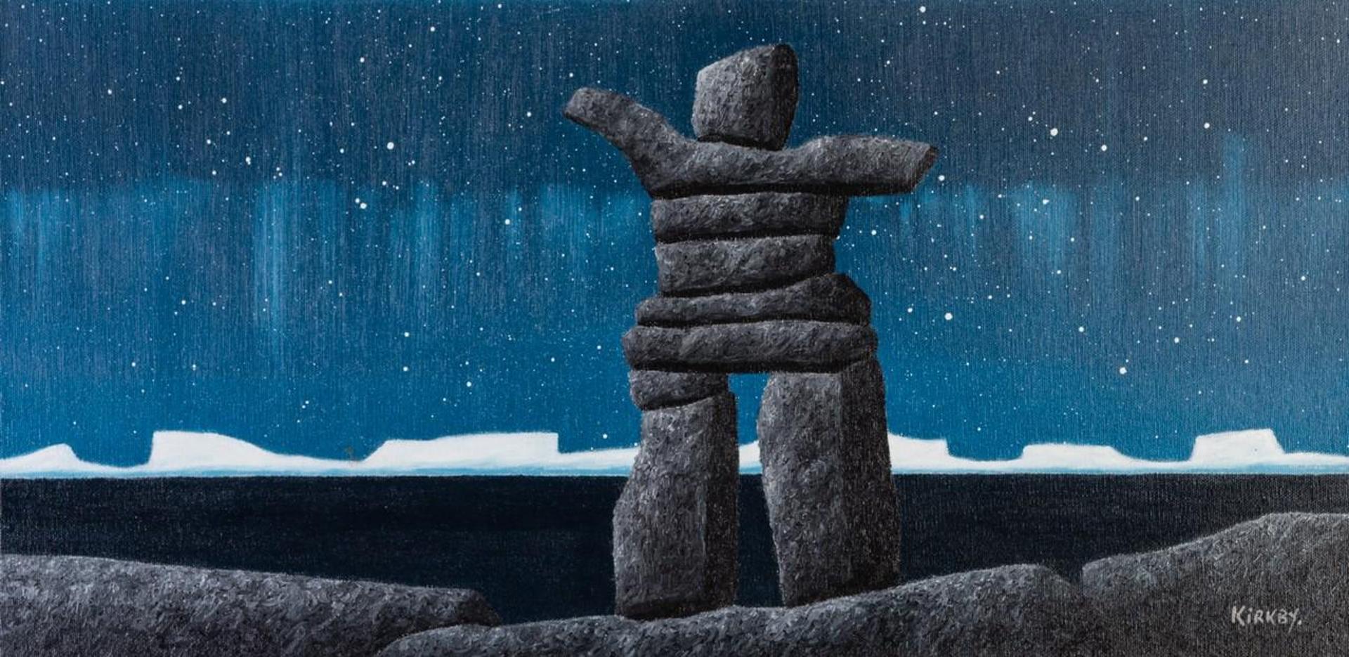 Ken Kirkby (1940-2023) - Inukshuk