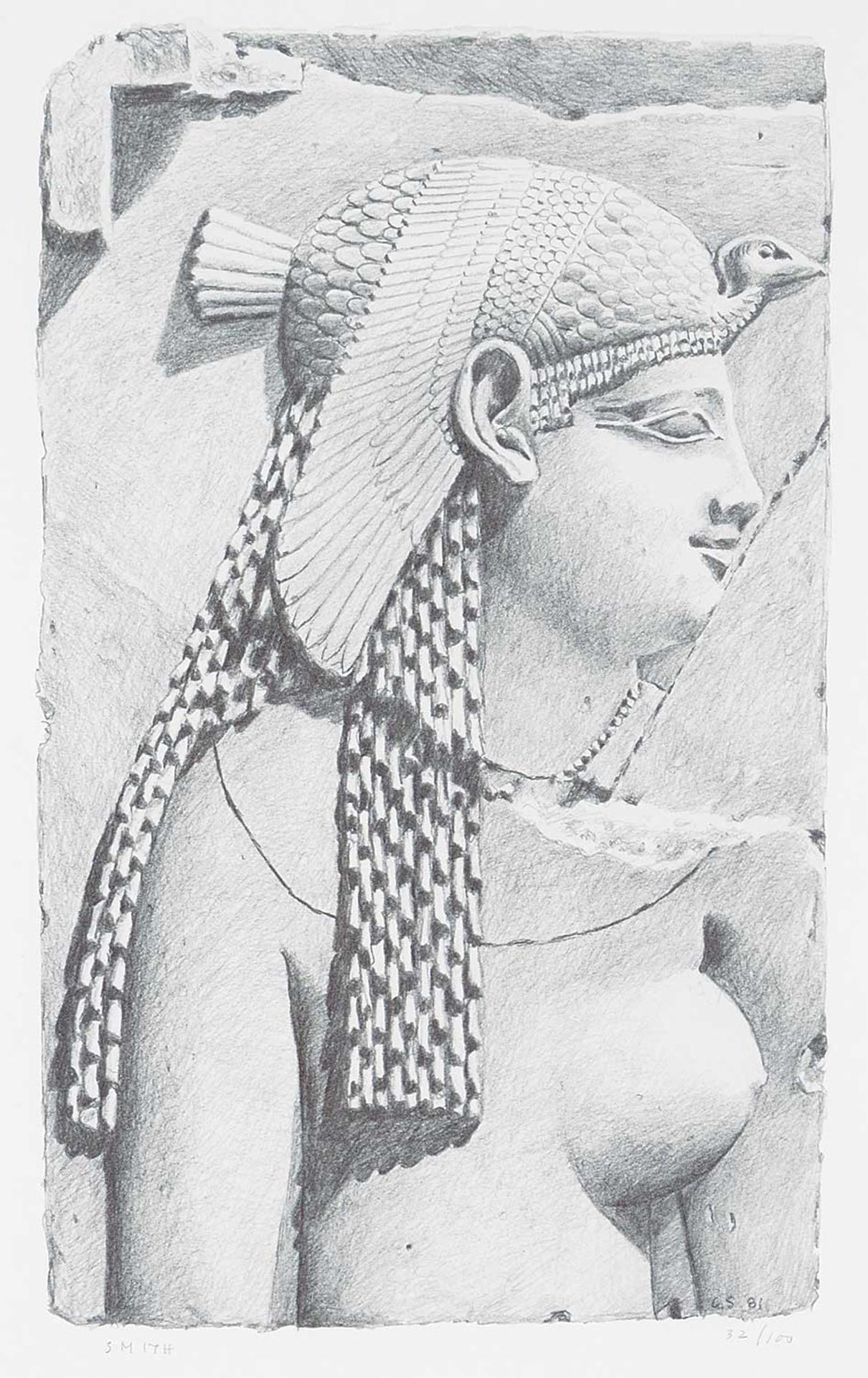 Gordon Applebee Smith (1919-2020) - Untitled - Ancient Egyptian  #32/100
