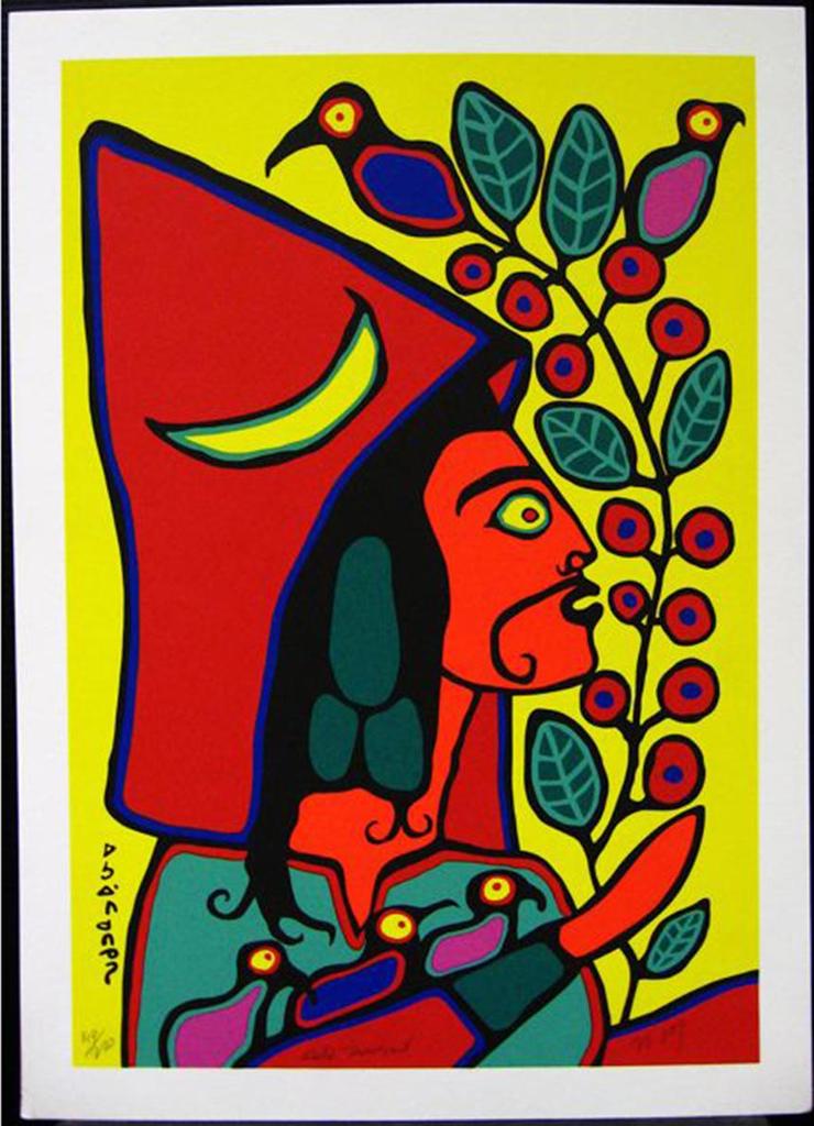 Norval H. Morrisseau (1931-2007) - Self Portrait