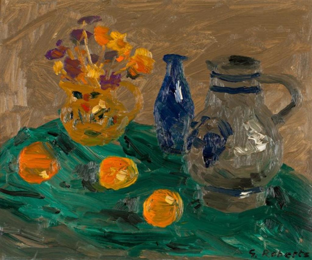 William Goodridge Roberts (1921-2001) - Blue Bottle & Gray Jug