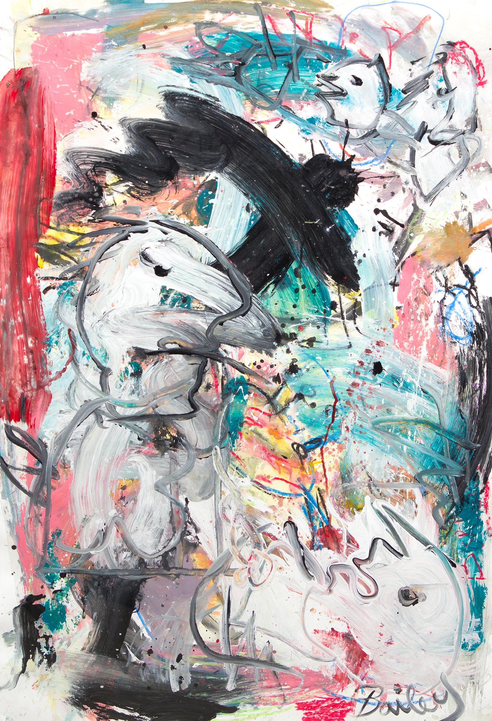 Guy Bailey (1942) - Agitation, 2017
