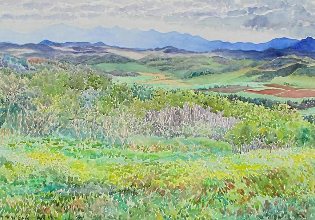 Catherine Perehudoff (1958) - Fading Mountains; 1991