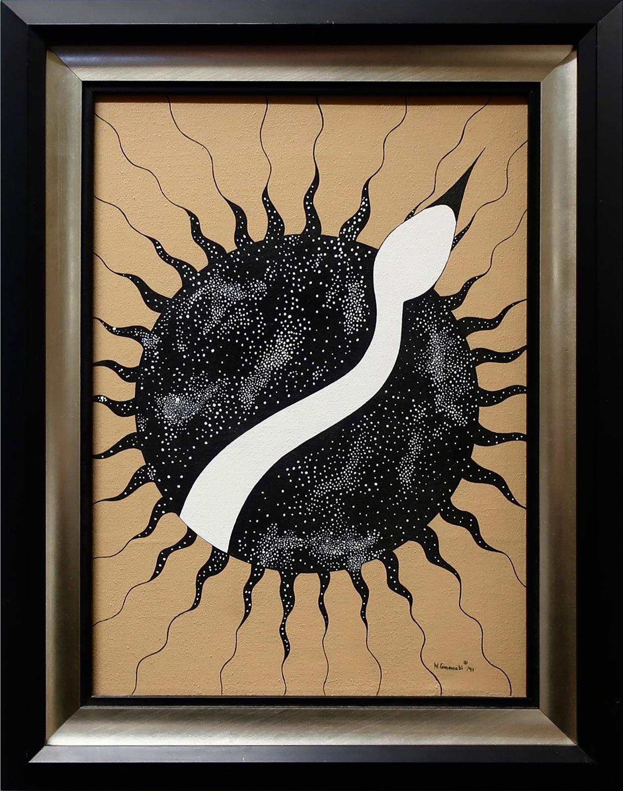 Walton Gonawaby - Untitled (Sun/Bird)